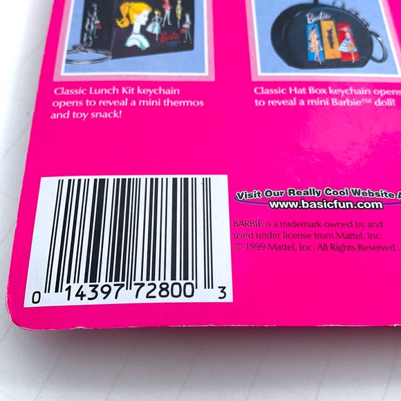 BARBIE keychain Lunch Kit vintage - Picture 6 of 12